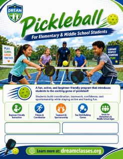 Pickleball Academy classes at Riverview STEM Academy